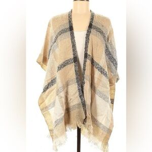 Loft Soft Plaid Wrap/Kimono
